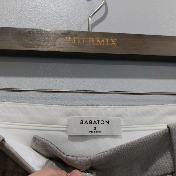 Aritzia Babaton Malcom Wide-Leg Italian Wool Dress Pant Size 2 - Picture 5 of 8